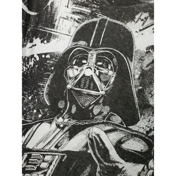 Vintage Star Wars All Over Print Darth Vader‎ Mens Small T Shirt - Picture 2 of 5